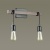 Бра Lumion Klaus 3740/2W Бра Lumion Klaus 3740/2W