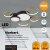 Потолочная люстра Lumion Norbert 5255/99CL Потолочная люстра Lumion Norbert 5255/99CL