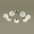 Потолочная люстра Lumion Belinda 5209/7C
