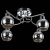 Потолочная люстра Freya Cosmo FR5102-CL-04-CH Потолочная люстра Freya Cosmo FR5102-CL-04-CH