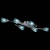 Потолочная люстра Freya Flash FR5104-CL-06-BL Потолочная люстра Freya Flash FR5104-CL-06-BL