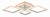 Потолочная люстра EVOLED Samuro SLE500112-04RGB Потолочная люстра EVOLED Samuro SLE500112-04RGB