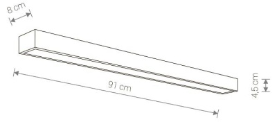 Накладной светильник Nowodvorski Kagera LED 9502