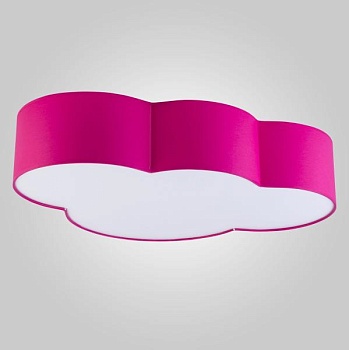 Настенно-потолочный светильник в детскую розовый TK Lighting 1535 Cloud