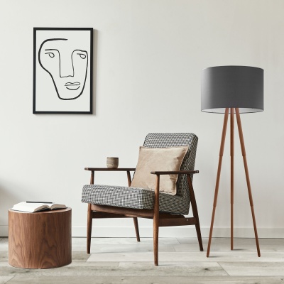 Торшер с абажуром TK Lighting 5285 Tokyo