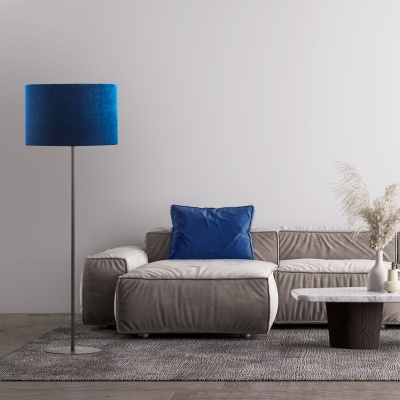 Торшер с абажуром TK Lighting 5279 Tercino Blue