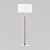 Торшер с абажуром TK Lighting 5216 Deva White