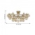 Потолочная люстра Favourite Lash 2525-18U Потолочная люстра Favourite Lash 2525-18U