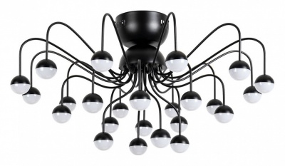 Потолочная люстра Arte Lamp Dexter A3619PL-24BK