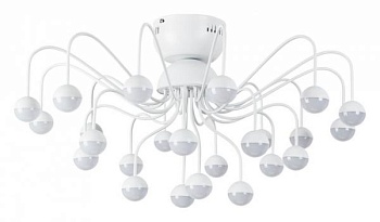 Потолочная люстра Arte Lamp Dexter A3619PL-24WH