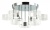 Потолочная люстра Lumion Hudson 4496/72CL Потолочная люстра Lumion Hudson 4496/72CL