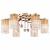 Потолочная люстра Arte Lamp Cascata A3028PL-6GO Потолочная люстра Arte Lamp Cascata A3028PL-6GO