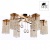 Потолочная люстра Arte Lamp Cascata A3028PL-6GO Потолочная люстра Arte Lamp Cascata A3028PL-6GO