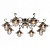 Потолочная люстра Arte Lamp Lanterna A4579PL-8AB