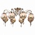 Потолочная люстра Arte Lamp Moroccana A4552PL-8GO