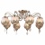Потолочная люстра Arte Lamp Moroccana A4552PL-8GO