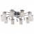 Потолочная люстра Arte Lamp Cascata A3028PL-10CC Потолочная люстра Arte Lamp Cascata A3028PL-10CC