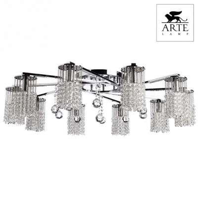Потолочная люстра Arte Lamp Cascata A3028PL-10CC