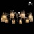 Потолочная люстра Arte Lamp Cascata A3028PL-10CC Потолочная люстра Arte Lamp Cascata A3028PL-10CC