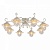 Потолочная люстра Arte Lamp Lanterna A4579PL-8WG