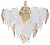 Подвесная люстра Arte Lamp Lilly A4070LM-9GO