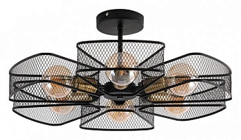 Люстра на штанге Arte Lamp Maasym A7044PL-6BK