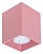Накладной светильник TopDecor Tubo8 SQ Tubo8 SQ P1 27