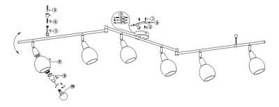 Спот Globo Elliott 54351-6