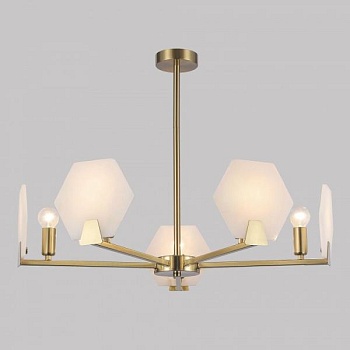 Люстра Eurosvet Marble 60158/5 латунь