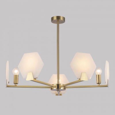 Люстра Eurosvet Marble 60158/5 латунь