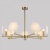Люстра Eurosvet Marble 60158/7 латунь