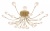 Потолочная люстра F-promo Skein 4197-28C Потолочная люстра F-promo Skein 4197-28C