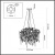 Подвесная люстра Odeon Light Chainy 5066/12 Подвесная люстра Odeon Light Chainy 5066/12