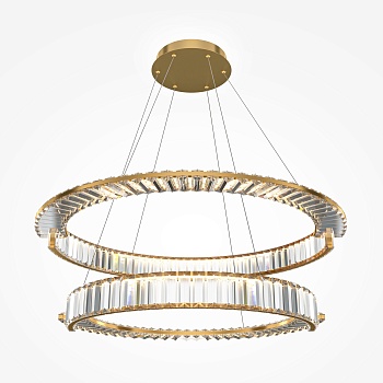 Люстра светодиодная подвесная Maytoni Krone P097PL-L90G4K