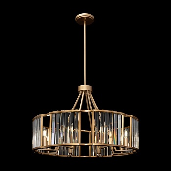 Люстра на штанге Maytoni Solar MOD087PL-08G
