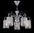 Хрустальная люстра Freya Leona FR1127-PL-05-CH Хрустальная люстра Freya Leona FR1127-PL-05-CH