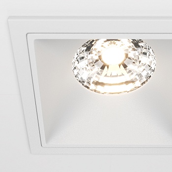 Модульный встраиваемый светодиодный светильник Maytoni Alfa LED DL043-01-15W3K-SQ-W