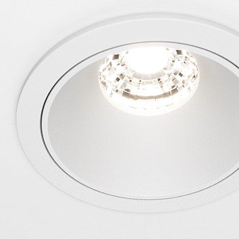 Модульный встраиваемый светодиодный светильник диммируемый Maytoni Alfa LED DL043-01-10W4K-D-RD-W