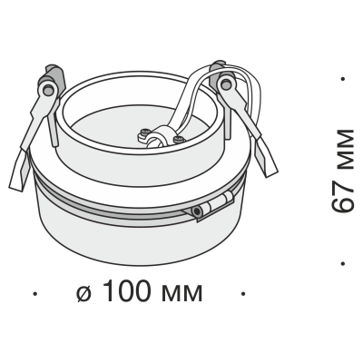 Встраиваемый светильник Maytoni Metal Magic DL2003-L12W4K