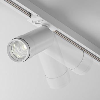 Трековый однофазный светодиодный светильник диммируемый Maytoni Unity Focus LED TR021-1-12B4K-Z-D-W