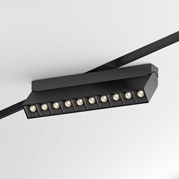 Трековый светильник для магнитного шинопровода Maytoni Gravity Points TR015-2-20W3K-B