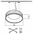 Накладной светильник Sonex Sharmel 7712/56L Накладной светильник Sonex Sharmel 7712/56L
