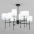 Люстра Eurosvet Notturno 60162/8 черный Люстра Eurosvet Notturno 60162/8 черный