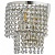 Накладной светильник Arti Lampadari Sara Silver Sara E 2.10.503 S