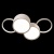 Потолочная люстра Loft it Pin 10317/4 White Потолочная люстра Loft it Pin 10317/4 White