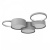 Потолочная люстра Loft it Pin 10317/5 Grey Потолочная люстра Loft it Pin 10317/5 Grey