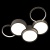 Потолочная люстра Loft it Pin 10317/5 Grey Потолочная люстра Loft it Pin 10317/5 Grey