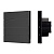 INTELLIGENT ARLIGHT Кнопочная панель SMART-DMX512-801-22-8G-8SC-DIM-IN Black (230V, 2.4G) (IARL, IP20 Пластик, 5 лет)