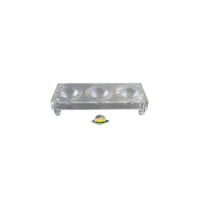 Блок линз 3LB50D (50deg, 3X LED) (Turlens, -)