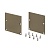 Заглушка SL-LINE-5050-LW OLIVE GREY глухая (Arlight, Металл)